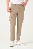 Erkek Regular Fit  Kargo Cepli Jogger Spor Pantolon