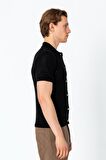 Erkek Regular Fit Örme Rahat Düğmeli Yumuşak Gömlek