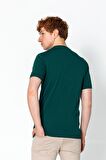 Erkek Fit Extra Rahat Yuvarlak Yaka Sade T-Shirt