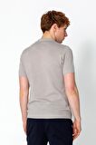 Erkek Regular Fit Yazlık Rahat Gömlek Yaka T-shirt