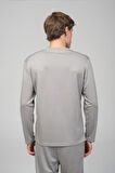 Unisex Bisiklet Yaka Teknolojik İpeksi Pamuk Kumaş Sweatshirts