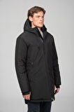 Erkek Yağmur Ve Rüzgar Geçirmez Kumaşdan İçi Askılıklı Kışlık Klasik Mont