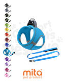 Mita Air Mesh 2'li Bundle Set Kedi Köpek Göğüs Tasması + Köpek Gezdirme Tasması/Kayışı