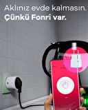 Fonri Akıllı Priz (16 AMPER), Uzaktan Kontrol, Wifi, Anlık Enerji Tüketim Takip, Zamanlayıcı