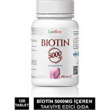 Leeroy Biotin 5000 Mg 120 Tablet