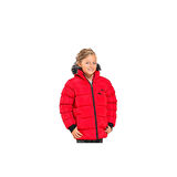 Slazenger Calisto Çocuk Mont ST21JC007-600 Kırmızı
