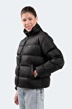 Slazenger Bailey Kadın Mont ST22JK002-500SIYAH