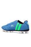 Slazenger HENRIK KR Futbol Erkek Çocuk Krampon Ayakkabı Saks Mavi / Yeşil