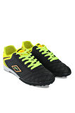Slazenger HUGO HS Futbol Erkek Çocuk Halı Saha Ayakkabı Siyah / Sarı
