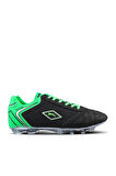 Slazenger HUGO KR Futbol Erkek Çocuk Krampon Ayakkabı Siyah / Yeşil