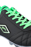 Slazenger HUGO KR Futbol Erkek Çocuk Krampon Ayakkabı Siyah / Yeşil