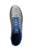 Slazenger HUGO KR Futbol Erkek Çocuk Krampon Ayakkabı Gri / Mavi