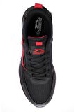 Slazenger ZENON Sneaker Erkek Ayakkabı Siyah / Kırmızı