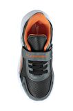 Slazenger KARISSA I Sneaker Erkek Çocuk Ayakkabı Siyah / Turuncu