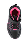 Slazenger KENTON I Çocuk Cırt Cırtlı Siyah / Fuşya Bot