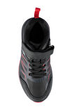Slazenger KENTON I Unisex Çocuk Bot Siyah / Kırmızı