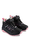 Slazenger KENTON I Unisex Çocuk Bot Siyah / Pembe