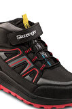 Slazenger KEPHAS Unisex Çocuk Bot Siyah / Kırmızı