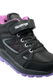 Slazenger KESHA Unisex Çocuk Bot Siyah / Mor