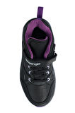 Slazenger KESHA Unisex Çocuk Bot Siyah / Mor