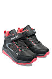Slazenger KESHA Çocuk Cırt Cırtlı Siyah / Kırmızı Bot