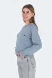 Slazenger KAITO Kadın Sweatshirt Mavi