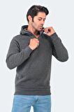 Slazenger BAHA Erkek Sweatshirt Antrasit
