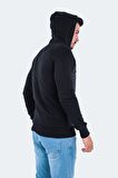 Slazenger BASS Erkek Sweatshirt Siyah