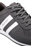 Slazenger OMEGA  Sneaker Erkek Ayakkabı K.Gri / Beyaz