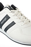 Slazenger OMEGA Büyük Beden Sneaker Erkek Ayakkabı Beyaz / Lacivert