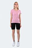 Slazenger REBELL I Kadın T-Shirt Pembe