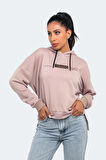 Slazenger MAGNET Kadın Sweatshirt Vizon