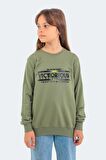 Slazenger DUNA IN Çocuk  Haki Sweatshirt
