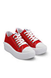 Slazenger SUN Sneaker Kadın Ayakkabı Kırmızı