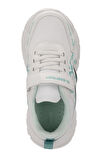 Slazenger KANNER I Çocuk Cırt Cırtlı Beyaz / Yeşil Günlük Spor Ayakkabısı