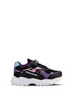 Slazenger KEKOA Sneaker Kız Çocuk Ayakkabı Siyah / Mor