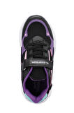 Slazenger KEKOA Sneaker Kız Çocuk Ayakkabı Siyah / Mor