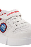 Slazenger KAVITHA KTN Çocuk Cırt Cırtlı Beyaz / Kırmızı Sneaker