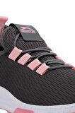 Slazenger ABENA I Sneaker Kız Çocuk Ayakkabı Koyu Gri / Pembe