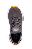 Slazenger ABENA I Unisex Çocuk Sneaker Ayakkabı Koyu Gri / Turuncu