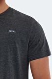 Slazenger ROSALVA Erkek  Koyu Gri Tişört