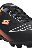 Slazenger DANGER I KR Erkek Halı Saha Siyah / Turuncu Futbol Ayakkabısı
