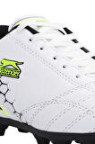 Slazenger DANGER I KRP Futbol Erkek Çocuk Krampon Ayakkabı Beyaz / Yeşil