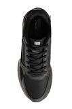 Slazenger ZENON Sneaker Erkek Ayakkabı Siyah / Siyah
