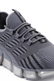 Slazenger ZANDER Sneaker Erkek Ayakkabı Koyu Gri / Siyah