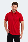 Slazenger SLOAN Erkek Polo Yaka Kırmızı Tişört
