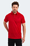 Slazenger SLOAN Erkek Polo Yaka Kırmızı Tişört