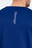 Slazenger ODALIS Erkek T-Shirt Lacivert