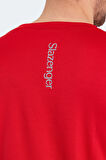 Slazenger ODALIS Erkek T-Shirt Kırmızı
