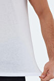 Slazenger SECTOR Erkek T-Shirt Beyaz